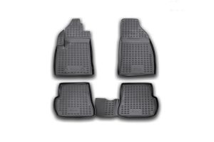 ΠΑΤΑΚΙΑ ΣΕ ΣΚΑΦΗ TPE ΛΑΣΤΙΧΟ ΓΙΑ FORD FIESTA 05/2002-08/2008 / FORD FUSION 2002-2012 ΣΕ ΜΑΥΡΟ ΧΡΩΜΑ NOVLINE - 4 ΤΕΜ.