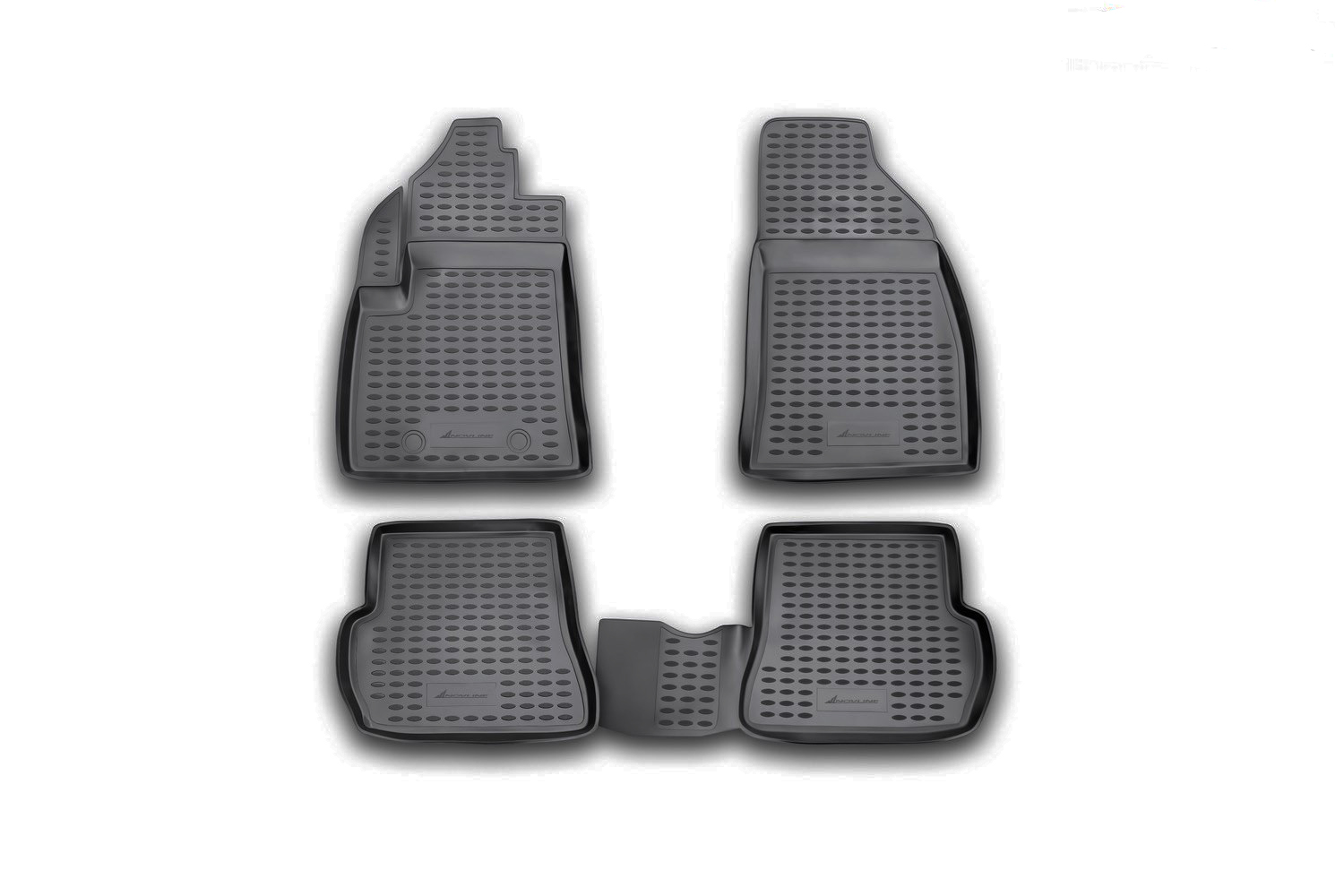 Εικόνα 1 από 1 — ΠΑΤΑΚΙΑ ΣΕ ΣΚΑΦΗ TPE ΛΑΣΤΙΧΟ ΓΙΑ FORD FIESTA 05/2002-08/2008 / FORD FUSION 2002-2012  ΣΕ ΜΑΥΡΟ ΧΡΩΜΑ NOVLINE – 4 ΤΕΜ.