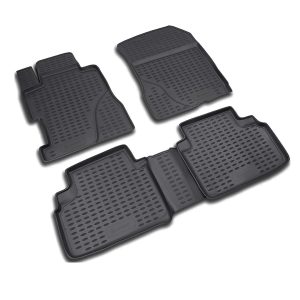 ΠΑΤΑΚΙΑ ΣΕ ΣΚΑΦΗ TPE ΛΑΣΤΙΧΟ ΓΙΑ HONDA CIVIC 4D 2006+ ΣΕ ΜΑΥΡΟ ΧΡΩΜΑ NOVLINE - 4 ΤΕΜ.