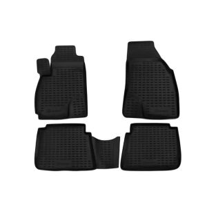ΠΑΤΑΚΙΑ ΣΕ ΣΚΑΦΗ TPE ΛΑΣΤΙΧΟ ΓΙΑ HYUNDAI SANTA FE 01/2001-02/2006 ΣΕ ΜΑΥΡΟ ΧΡΩΜΑ NOVLINE - 4 ΤΕΜ.