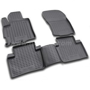 ΠΑΤΑΚΙΑ ΣΕ ΣΚΑΦΗ TPE ΛΑΣΤΙΧΟ ΓΙΑ MITSUBISHI OUTLANDER XL 02/2007-2012 ΣΕ ΜΑΥΡΟ ΧΡΩΜΑ NOVLINE - 4 ΤΕΜ.