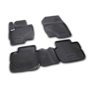 ΠΑΤΑΚΙΑ ΣΕ ΣΚΑΦΗ TPE ΛΑΣΤΙΧΟ ΓΙΑ MITSUBISHI COLT 3D 2008+ ΣΕ ΜΑΥΡΟ ΧΡΩΜΑ NOVLINE - 4 ΤΕΜ.