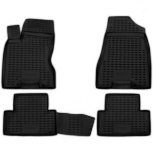 ΠΑΤΑΚΙΑ ΣΕ ΣΚΑΦΗ TPE ΛΑΣΤΙΧΟ ΓΙΑ NISSAN X-TRAIL 07/2007-05/2014 ΣΕ ΑΝΘΡΑΚΙ ΣΚΟΥΡΟ ΓΚΡΙ ΧΡΩΜΑ NOVLINE - 4 ΤΕΜ.