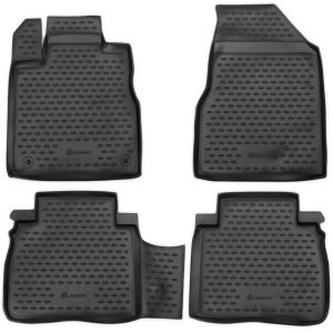 ΠΑΤΑΚΙΑ ΣΕ ΣΚΑΦΗ TPE ΛΑΣΤΙΧΟ ΓΙΑ NISSAN MURANO 10/2008+ ΣΕ ΑΝΘΡΑΚΙ ΣΚΟΥΡΟ ΓΚΡΙ ΧΡΩΜΑ NOVLINE - 4 ΤΕΜ.