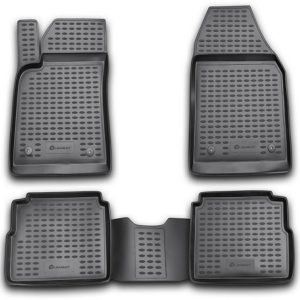 ΠΑΤΑΚΙΑ ΣΕ ΣΚΑΦΗ TPE ΛΑΣΤΙΧΟ ΓΙΑ OPEL VECTRA C SW 2003-2008 ΣΕ ΑΝΘΡΑΚΙ ΣΚΟΥΡΟ ΓΚΡΙ ΧΡΩΜΑ NOVLINE - 4 ΤΕΜ.
