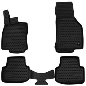 ΠΑΤΑΚΙΑ ΣΕ ΣΚΑΦΗ TPE ΛΑΣΤΙΧΟ ΓΙΑ AUDI A3 8V HTB 2012-2016 / 2016-2020 ΣΕ ΜΑΥΡΟ ΧΡΩΜΑ NOVLINE - 4 ΤΕΜ.