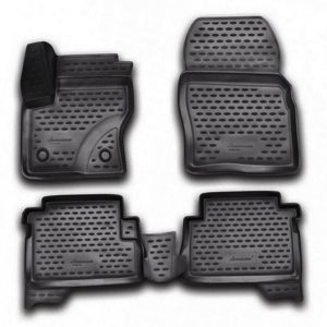 ΠΑΤΑΚΙΑ ΣΕ ΣΚΑΦΗ TPE ΛΑΣΤΙΧΟ ΓΙΑ FORD KUGA 5D 03/2013-10/2016 ΣΕ ΑΝΘΡΑΚΙ ΣΚΟΥΡΟ ΓΚΡΙ ΧΡΩΜΑ NOVLINE - 4 ΤΕΜ.