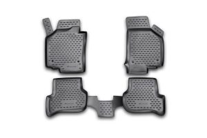 ΠΑΤΑΚΙΑ ΣΕ ΣΚΑΦΗ TPE ΛΑΣΤΙΧΟ ΓΙΑ SEAT LEON 2005-2013 ΣΕ ΜΑΥΡΟ ΧΡΩΜΑ NOVLINE - 4 ΤΕΜ.