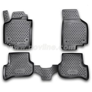 ΠΑΤΑΚΙΑ ΣΕ ΣΚΑΦΗ TPE ΛΑΣΤΙΧΟ ΓΙΑ SEAT ALTEA XL 01/2006-2015 ΣΕ ΜΑΥΡΟ ΧΡΩΜΑ NOVLINE - 4 ΤΕΜ.