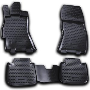 ΠΑΤΑΚΙΑ ΣΕ ΣΚΑΦΗ TPE ΛΑΣΤΙΧΟ ΓΙΑ SUBARU LEGACY 4D 04/2010-2015 ΣΕ ΜΑΥΡΟ ΧΡΩΜΑ NOVLINE - 4 ΤΕΜ.