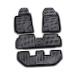 ΠΑΤΑΚΙΑ ΣΕ ΣΚΑΦΗ TPE ΛΑΣΤΙΧΟ ΓΙΑ TOYOTA COROLLA VERSO 2004-2009 ΣΕ ΜΑΥΡΟ ΧΡΩΜΑ NOVLINE - 4 ΤΕΜ.