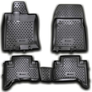ΠΑΤΑΚΙΑ ΣΕ ΣΚΑΦΗ TPE ΛΑΣΤΙΧΟ ΓΙΑ TOYOTA FJ-CRUISER 2006+ ΣΕ ΑΝΘΡΑΚΙ ΣΚΟΥΡΟ ΓΚΡΙ ΧΡΩΜΑ NOVLINE - 4 ΤΕΜ.