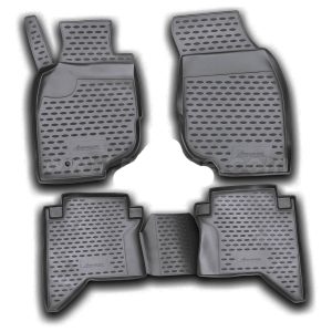 ΠΑΤΑΚΙΑ ΣΕ ΣΚΑΦΗ TPE ΛΑΣΤΙΧΟ ΓΙΑ TOYOTA HILUX 2008+ ΣΕ ΜΑΥΡΟ ΧΡΩΜΑ NOVLINE - 4 ΤΕΜ.