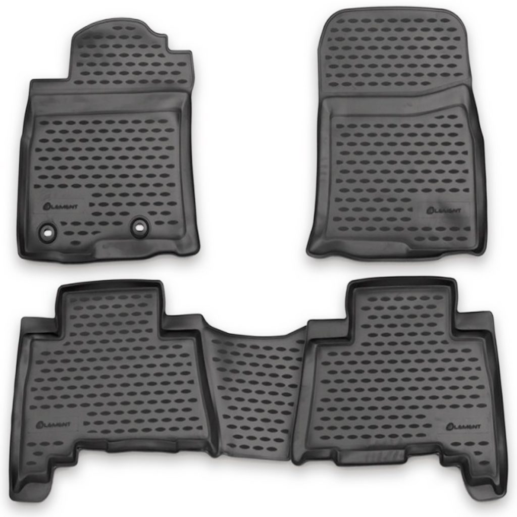 Εικόνα 1 από 1 — ΠΑΤΑΚΙΑ ΣΕ ΣΚΑΦΗ TPE ΛΑΣΤΙΧΟ ΓΙΑ TOYOTA LANDCRUISER 150 2013-2015  ΣΕ ΑΝΘΡΑΚΙ ΣΚΟΥΡΟ ΓΚΡΙ ΧΡΩΜΑ NOVLINE – 4 ΤΕΜ.