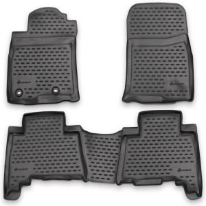 ΠΑΤΑΚΙΑ ΣΕ ΣΚΑΦΗ TPE ΛΑΣΤΙΧΟ ΓΙΑ TOYOTA LANDCRUISER 150 2013-2015 ΣΕ ΑΝΘΡΑΚΙ ΣΚΟΥΡΟ ΓΚΡΙ ΧΡΩΜΑ NOVLINE - 4 ΤΕΜ.
