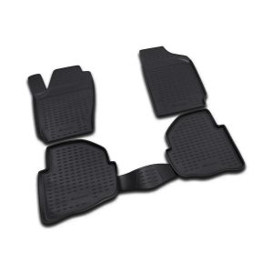 ΠΑΤΑΚΙΑ ΣΕ ΣΚΑΦΗ TPE ΛΑΣΤΙΧΟ ΓΙΑ VW POLO 11/2001-08/2009 ΣΕ ΜΑΥΡΟ ΧΡΩΜΑ NOVLINE - 4 ΤΕΜ.