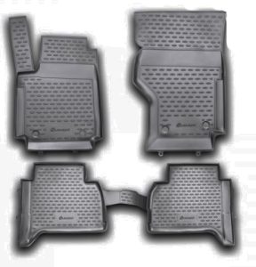 ΠΑΤΑΚΙΑ ΣΕ ΣΚΑΦΗ TPE ΛΑΣΤΙΧΟ ΓΙΑ VW AMAROK 2010+ ΣΕ ΜΑΥΡΑ ΧΡΩΜΑ NOVLINE - 4 ΤΕΜ.