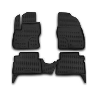 ΠΑΤΑΚΙΑ ΣΕ ΣΚΑΦΗ TPE ΛΑΣΤΙΧΟ ΓΙΑ FORD KUGA 5D 2008+ ΣΕ ΜΑΥΡΟ ΧΡΩΜΑ NOVLINE - 4 ΤΕΜ.