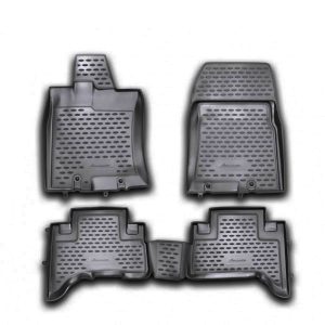 ΠΑΤΑΚΙΑ ΣΕ ΣΚΑΦΗ TPE ΛΑΣΤΙΧΟ ΓΙΑ TOYOTA FJ-CRUISER 2006+ ΣΕ ΜΑΥΡΟ ΧΡΩΜΑ NOVLINE - 4 ΤΕΜ.