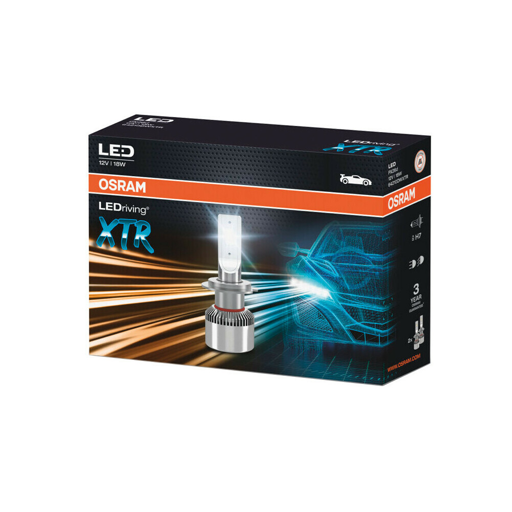 Εικόνα 4 από 4 — H7 12V 18W 6.000K 1.750lm OSRAM LEDriving XTR (ΜΕ ΑΝΕΜΙΣΤΗΡΑΚΙ) 2ΤΕΜ.