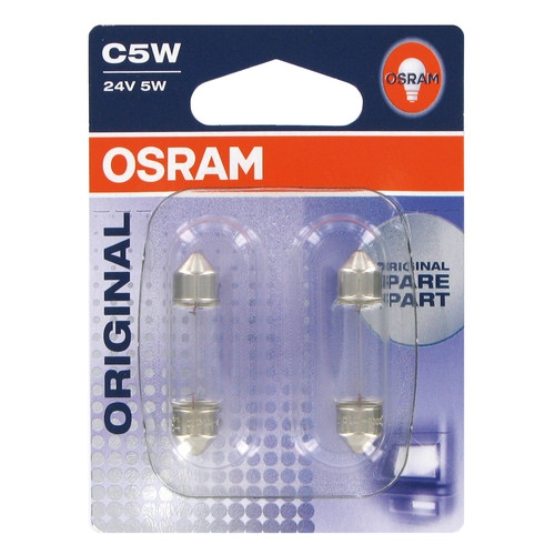 Εικόνα 2 από 4 — C5W 24V 5W SV8,5-8 11x35mm 2ΤΕΜ.