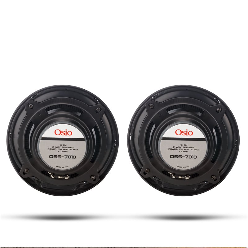 Εικόνα 5 από 7 — ΗΧΕΙΑ 2 ΔΡΟΜΩΝ 4inc 100mm ΣΤΡΟΓΓΥΛΑ 100W 86dB OSIO – 2 ΤΕΜ.