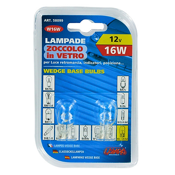 Εικόνα 4 από 4 — ΛΑΜΠΑΚΙΑ W16W 12V W2.1×9.5d