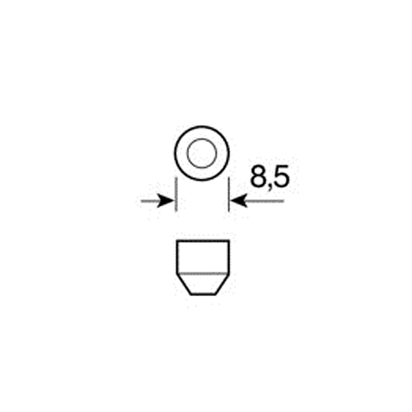 Εικόνα 3 από 4 — ΛΑΜΠΑΚΙΑ ΣΩΛΗΝΩΤΑ 18W/12V SV8,5×8 15x41m