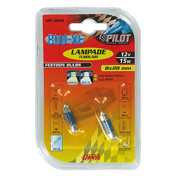 Εικόνα 4 από 4 — ΛΑΜΠΑΚΙΑ ΣΩΛΗΝΩΤΑ 15W/12V SV7-8 8x28mm
