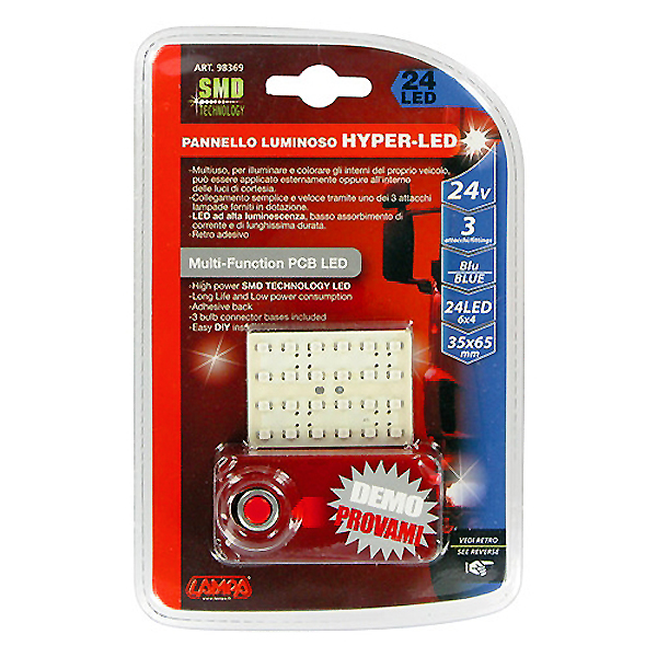 Εικόνα 2 από 2 — ΠΑΝΕΛ 24SMD 24V 35x50mm
