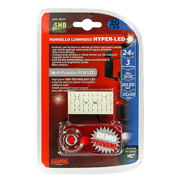Εικόνα 2 από 2 — ΠΑΝΕΛ 20SMD 24V 25x50mm