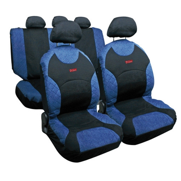 Εικόνα 1 από 3 — ΚΑΛΥΜΜΑΤΑ ΚΑΘΙΣΜΑΤΩΝ “DRIVE-JEANS” ΣΕΤ – ΜΠΛΕ