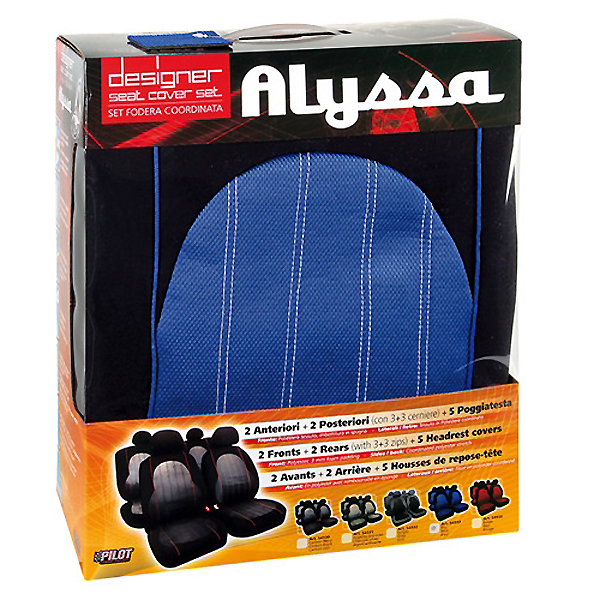 Εικόνα 2 από 2 — ΚΑΛΥΜΜΑΤΑ ΚΑΘΙΣΜΑΤΩΝ Alyssa ΜΠΛΕ