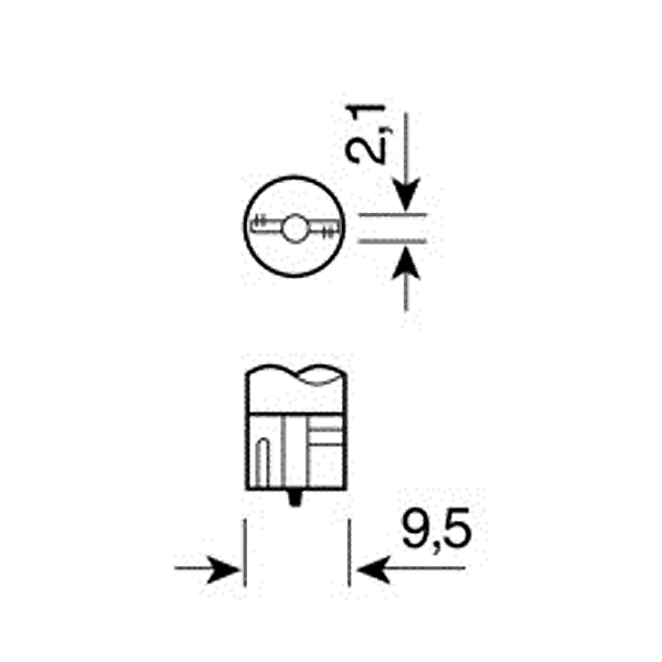 Εικόνα 3 από 4 — T10 W5W 12V W2,1×9,5d 80lm HYPER-LED27 ΛΕΥΚΟ ΔΙΑΘΛΑΣΗΣ 9SMDx3chips (ΔΙΠΛΗΣ ΠΟΛΙΚΟΤΗΤΑΣ)BLISTER 2ΤΕΜ.