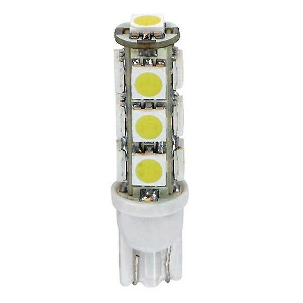 Εικόνα 1 από 4 — T10 W5W 12V W2,1×9,5d 80lm HYPER-LED39 ΛΕΥΚΟ 13SMDx3chips (ΔΙΠΛΗΣ ΠΟΛΙΚΟΤΗΤΑΣ) BLISTER 2ΤΕΜ.