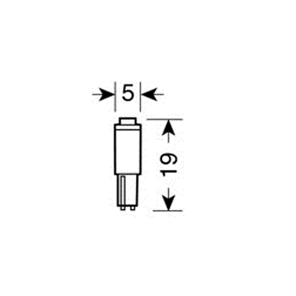 Εικόνα 2 από 3 — ΛΑΜΠΑΚΙ T3 HYPER-LED ΜΠΛΕ ΦΩΣ POWER2