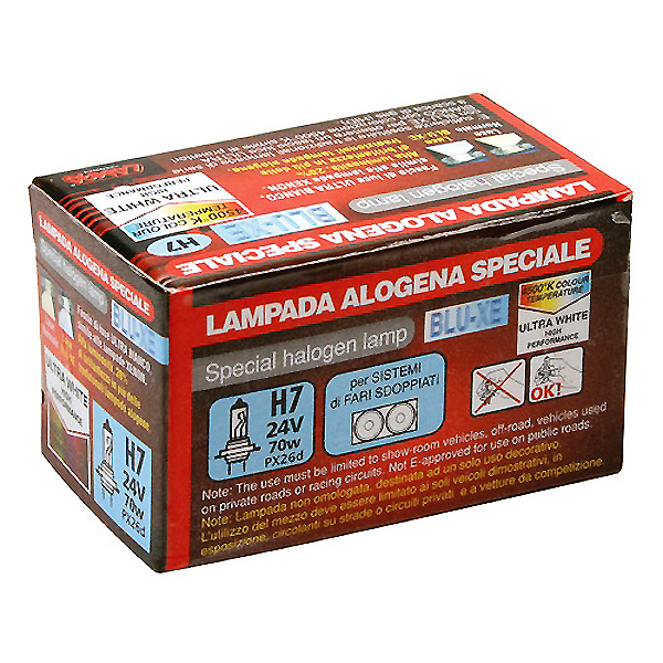 Εικόνα 2 από 2 — ΛΑΜΠΑ H7 24V/70W Blue-Xenon (PX26d) 4500K