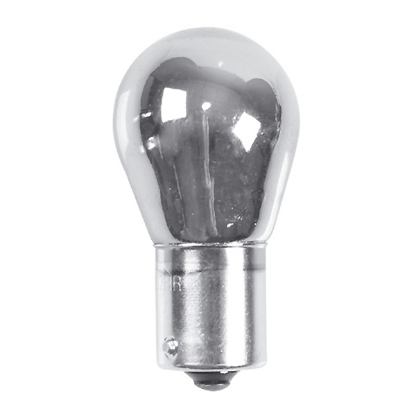 Εικόνα 1 από 4 — P21W 12V 21W BA15s ΜΟΝΟΠΟΛΙΚΟ CHROME SERIES ΚΑΘΡΕΠΤΗΣ ΚΟΚΚΙΝΟ ΦΩΣ BLISTER 2ΤΕΜ.