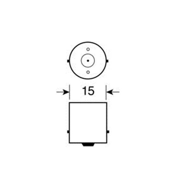 Εικόνα 3 από 4 — P21W 12V 21W BA15s ΜΟΝΟΠΟΛΙΚΟ CHROME SERIES ΚΑΘΡΕΠΤΗΣ ΚΟΚΚΙΝΟ ΦΩΣ BLISTER 2ΤΕΜ.