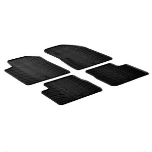 LAMPA - ΠΑΤΑΚΙΑ ΑΥΤΟΚΙΝΗΤΟΥ ΑΠΟ ΛΑΣΤΙΧΟ ΓΙΑ ALFA ROMEO GIULIETTA 04/2010-2021 ΣΕ ΜΑΥΡΟ ΧΡΩΜΑ ME ΚΟΥΜΠΩΜΑΤΑ - 4 ΤΕΜ.