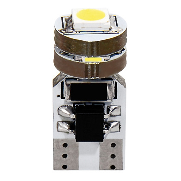 Εικόνα 1 από 4 — T10 W5W 12V W2,1×9,5d 20lm HYPER-LED12 ΛΕΥΚΟ 4SMDx3chips (ΚΑΡΦΩΤΟ-ΔΙΠΛΗΣ ΠΟΛΙΚΟΤΗΤΑΣ CAN-BUS) 2ΤΕΜ.