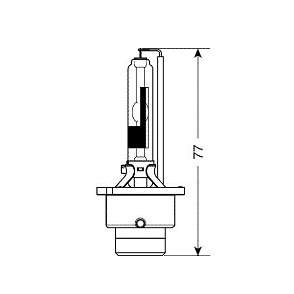 Εικόνα 2 από 4 — ΛΑΜΠΑ D2R 35W 12V 4300K ULTRA WHITE