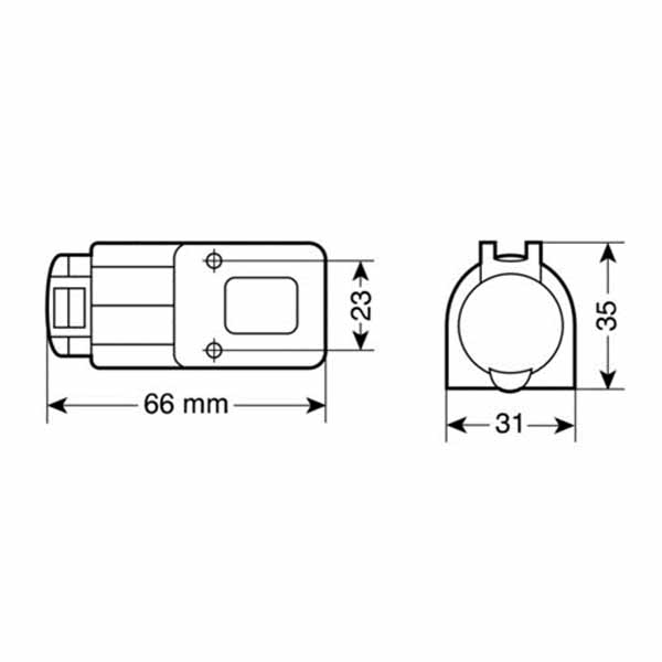 Εικόνα 4 από 4 — ΠΡΙΖΑ ΑΝΑΠΤΗΡΑ 15Α DIN ΜΟΝΗ 12/24V