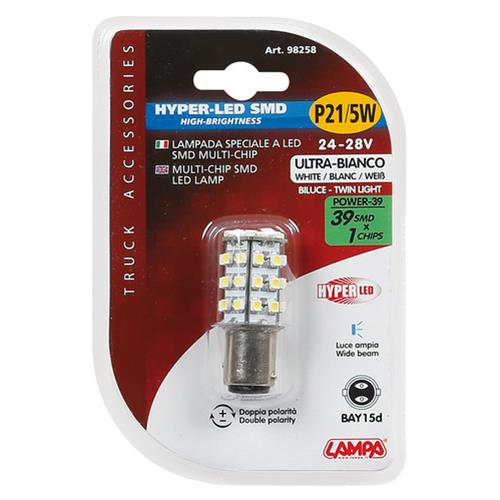 Εικόνα 4 από 4 — P21/5W 24/28V BAY15D HYPER-LED39