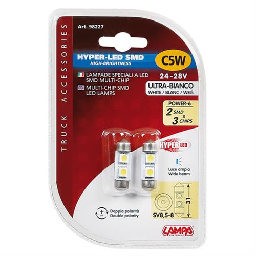 Εικόνα 4 από 4 — 24/28V SV8,5-8 HYPER-LED6 9x31mm