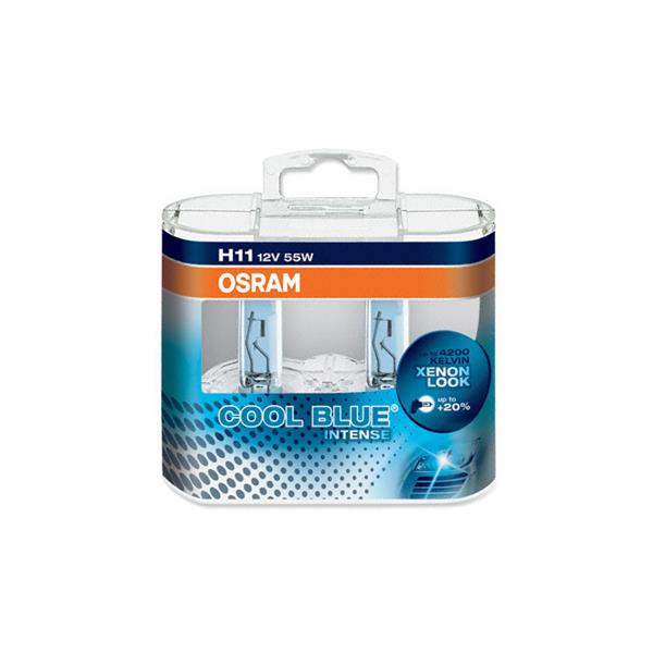 Εικόνα 1 από 1 — H11 12V 55W PGJ19-2 4.200K OSRAM COOL BLUE INTENSE