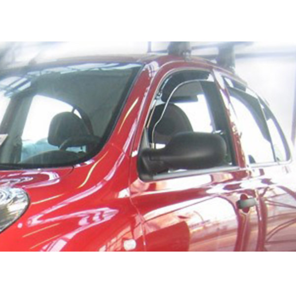 Εικόνα 2 από 2 — ΑΝΕΜΟΘΡΑΥΣΤΕΣ ΓΙΑ NISSAN MICRA K12 5D 2002-2009 ΖΕΥΓΑΡΙ ΑΠΟ ΕΥΚΑΜΠΤΟ ΦΙΜΕ ΠΛΑΣΤΙΚΟ HEKO – 2 ΤΕΜ.