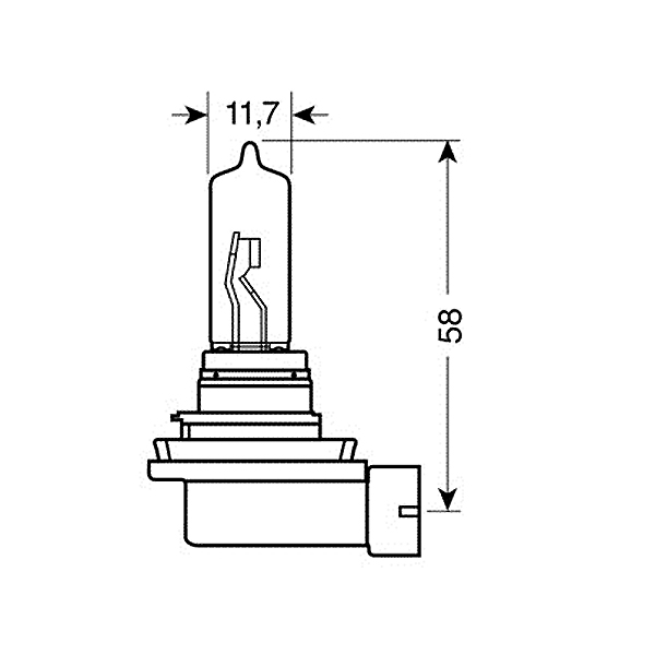 Εικόνα 3 από 4 — H9 BLUE-XENON 12V/65W 4.500K