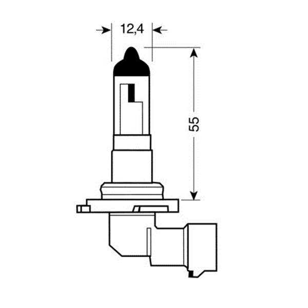Εικόνα 2 από 3 — H10 BLUE-XENON 12V/42W 4.500Κ