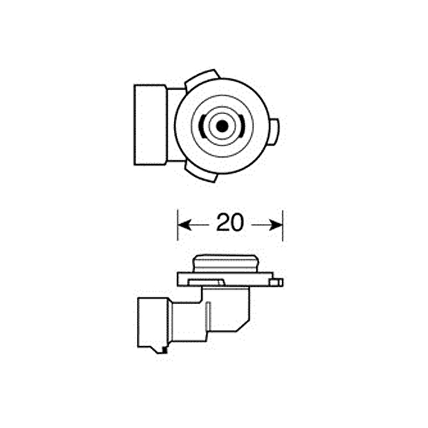 Εικόνα 3 από 3 — H10 BLUE-XENON 12V/42W 4.500Κ
